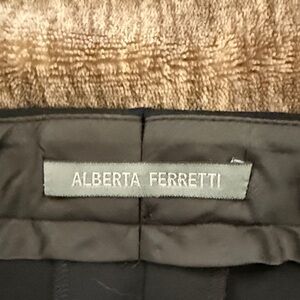 Alberta Ferretti Charcoal Trousers